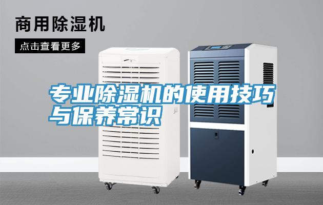 專(zhuān)業(yè)除濕機(jī)的使用技巧與保養(yǎng)常識(shí)