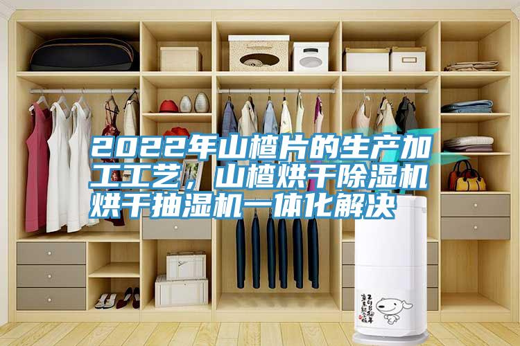 2022年山楂片的生產(chǎn)加工工藝，山楂烘干除濕機烘干抽濕機一體化解決