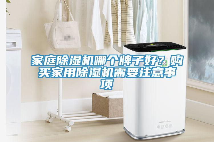家庭除濕機(jī)哪個(gè)牌子好？購(gòu)買家用除濕機(jī)需要注意事項(xiàng)