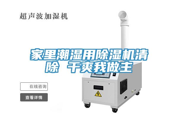 家里潮濕用除濕機(jī)清除 干爽我做主