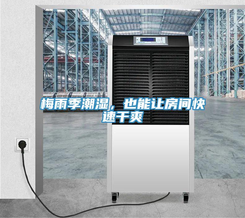 梅雨季潮濕，也能讓房間快速干爽