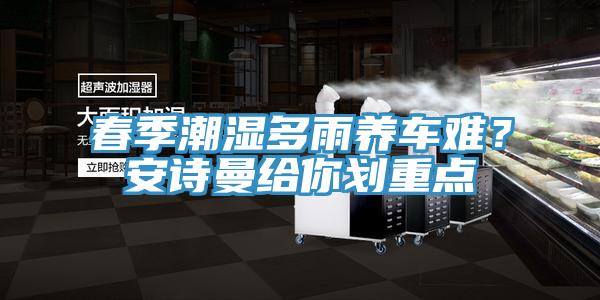 春季潮濕多雨養(yǎng)車難？安詩曼給你劃重點(diǎn)
