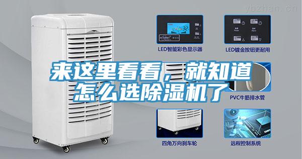來這里看看，就知道怎么選除濕機(jī)了