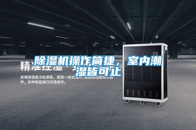 除濕機(jī)操作簡(jiǎn)捷，室內(nèi)潮濕皆可止