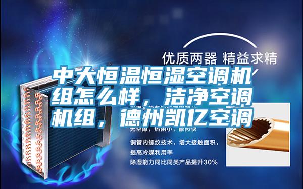 中大恒溫恒濕空調(diào)機組怎么樣，潔凈空調(diào)機組，德州凱億空調(diào)