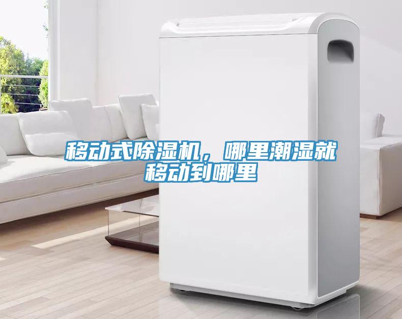 移動(dòng)式除濕機(jī)，哪里潮濕就移動(dòng)到哪里