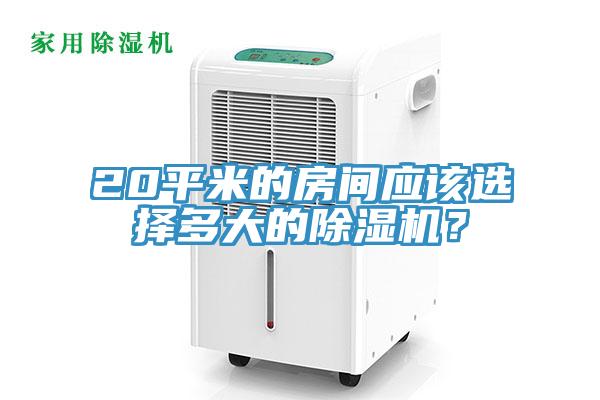 20平米的房間應(yīng)該選擇多大的除濕機(jī)？