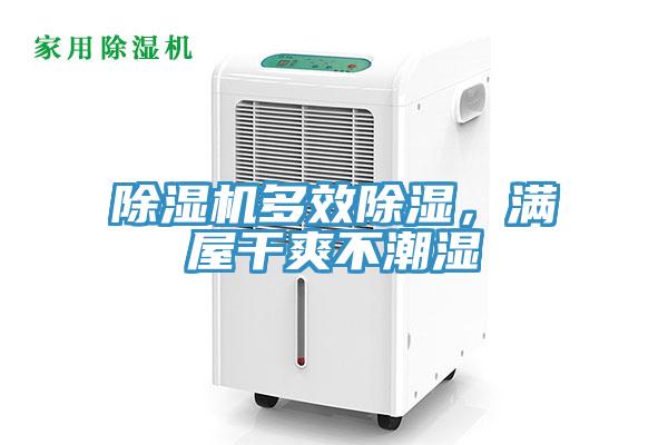 除濕機多效除濕，滿屋干爽不潮濕