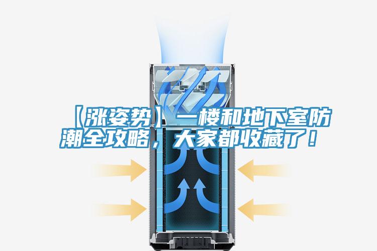 【漲姿勢】一樓和地下室防潮全攻略，大家都收藏了！