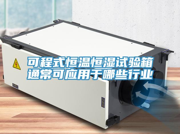 可程式恒溫恒濕試驗箱通常可應(yīng)用于哪些行業(yè)