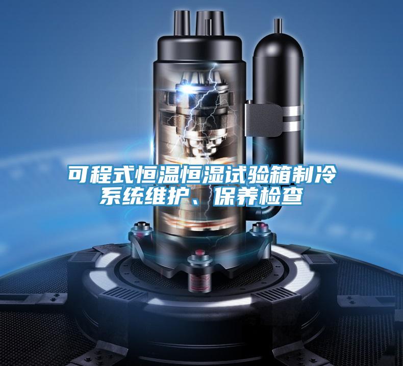 可程式恒溫恒濕試驗(yàn)箱制冷系統(tǒng)維護(hù)、保養(yǎng)檢查