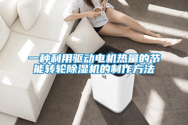 一種利用驅(qū)動電機熱量的節(jié)能轉(zhuǎn)輪除濕機的制作方法