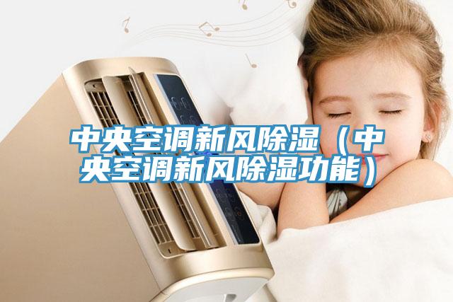 中央空調(diào)新風除濕（中央空調(diào)新風除濕功能）