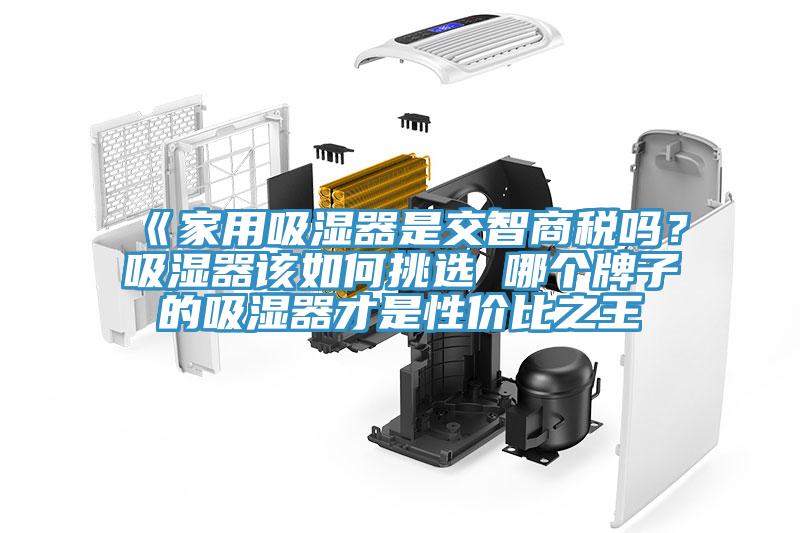 《家用吸濕器是交智商稅嗎？吸濕器該如何挑選 哪個(gè)牌子的吸濕器才是性價(jià)比之王