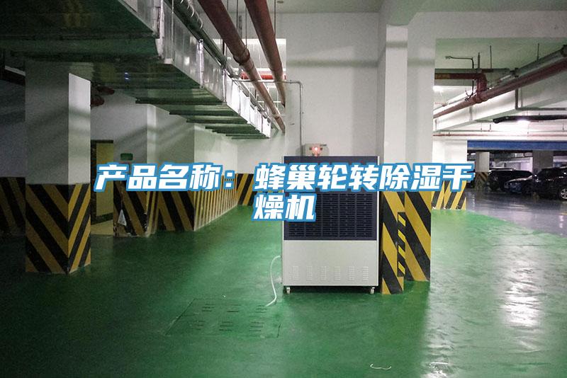 產品名稱：蜂巢輪轉除濕干燥機