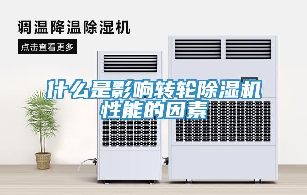 什么是影響轉(zhuǎn)輪除濕機性能的因素