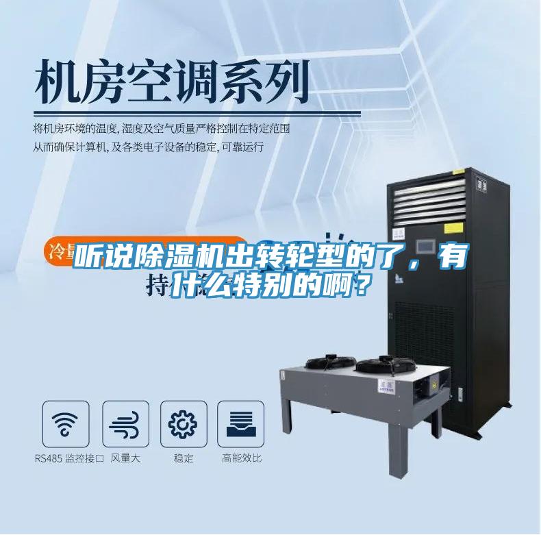 聽說除濕機(jī)出轉(zhuǎn)輪型的了，有什么特別的??？