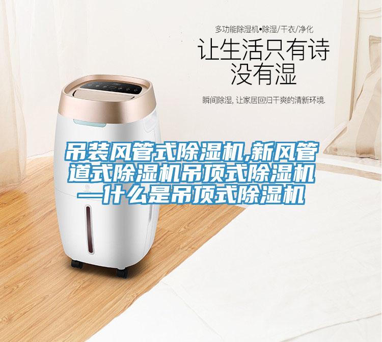 吊裝風(fēng)管式除濕機(jī),新風(fēng)管道式除濕機(jī)吊頂式除濕機(jī)—什么是吊頂式除濕機(jī)