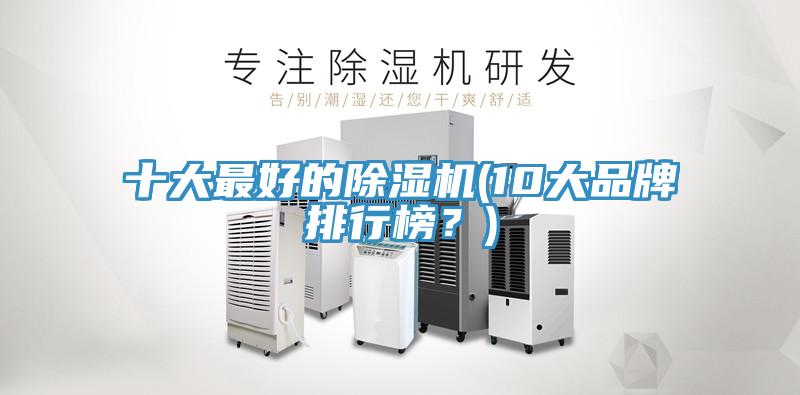 十大最好的除濕機(10大品牌排行榜？)
