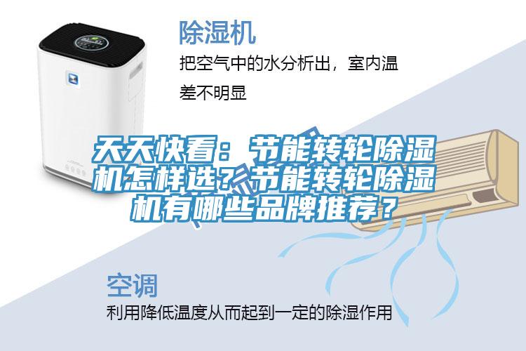 天天快看：節(jié)能轉(zhuǎn)輪除濕機(jī)怎樣選？節(jié)能轉(zhuǎn)輪除濕機(jī)有哪些品牌推薦？