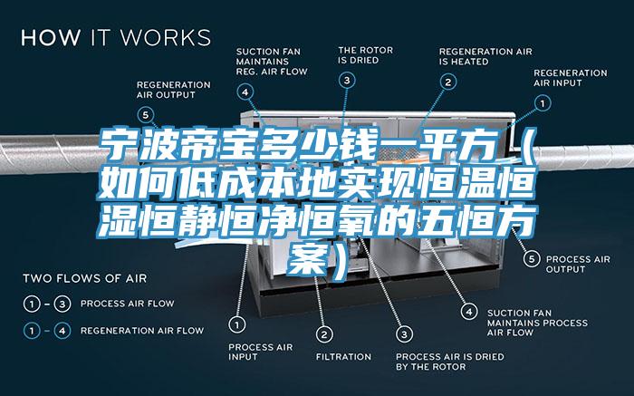 寧波帝寶多少錢(qián)一平方（如何低成本地實(shí)現(xiàn)恒溫恒濕恒靜恒凈恒氧的五恒方案）
