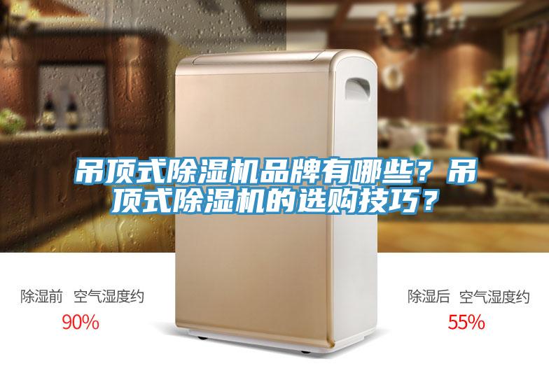 吊頂式除濕機(jī)品牌有哪些？吊頂式除濕機(jī)的選購技巧？