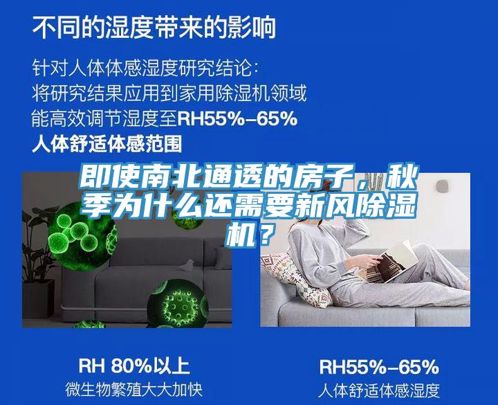 即使南北通透的房子，秋季為什么還需要新風(fēng)除濕機(jī)？