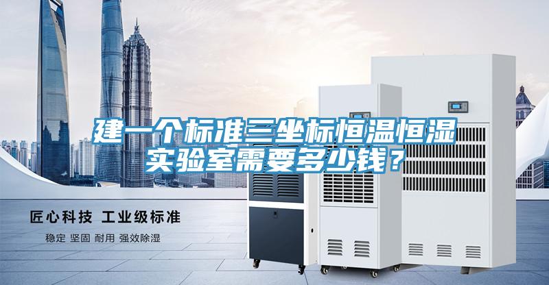 建一個標準三坐標恒溫恒濕實驗室需要多少錢？
