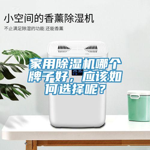 家用除濕機(jī)哪個(gè)牌子好，應(yīng)該如何選擇呢？