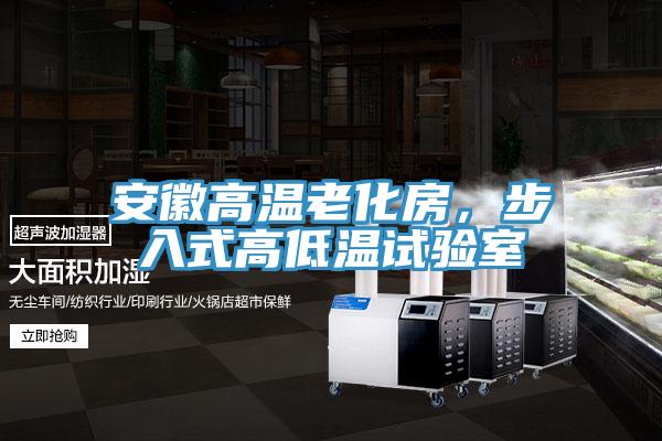 安徽高溫老化房，步入式高低溫試驗室