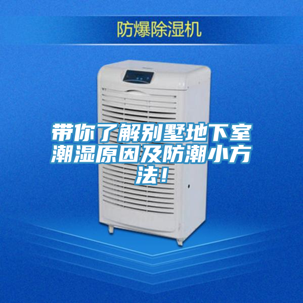 帶你了解別墅地下室潮濕原因及防潮小方法！