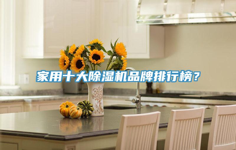 家用十大除濕機(jī)品牌排行榜？