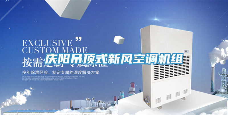 慶陽吊頂式新風空調(diào)機組