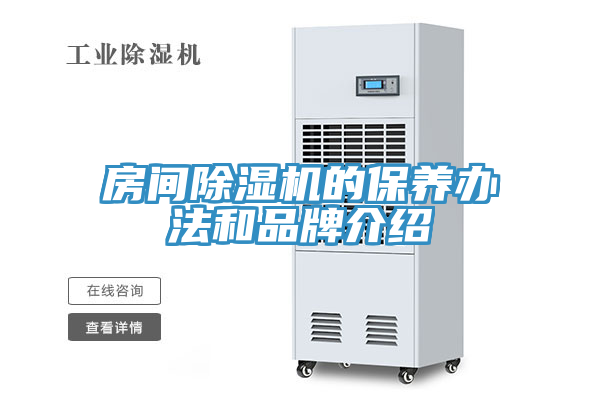 房間除濕機(jī)的保養(yǎng)辦法和品牌介紹