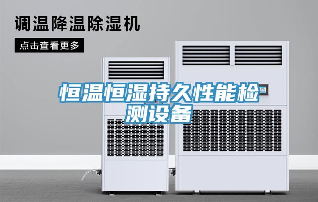恒溫恒濕持久性能檢測(cè)設(shè)備