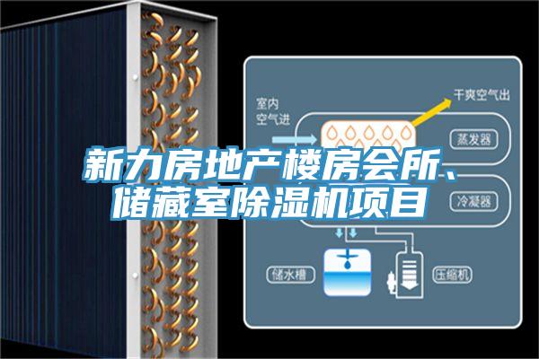 新力房地產(chǎn)樓房會(huì)所、儲(chǔ)藏室除濕機(jī)項(xiàng)目