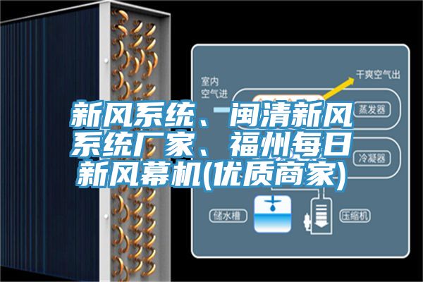 新風系統(tǒng)、閩清新風系統(tǒng)廠家、福州每日新風幕機(優(yōu)質商家)