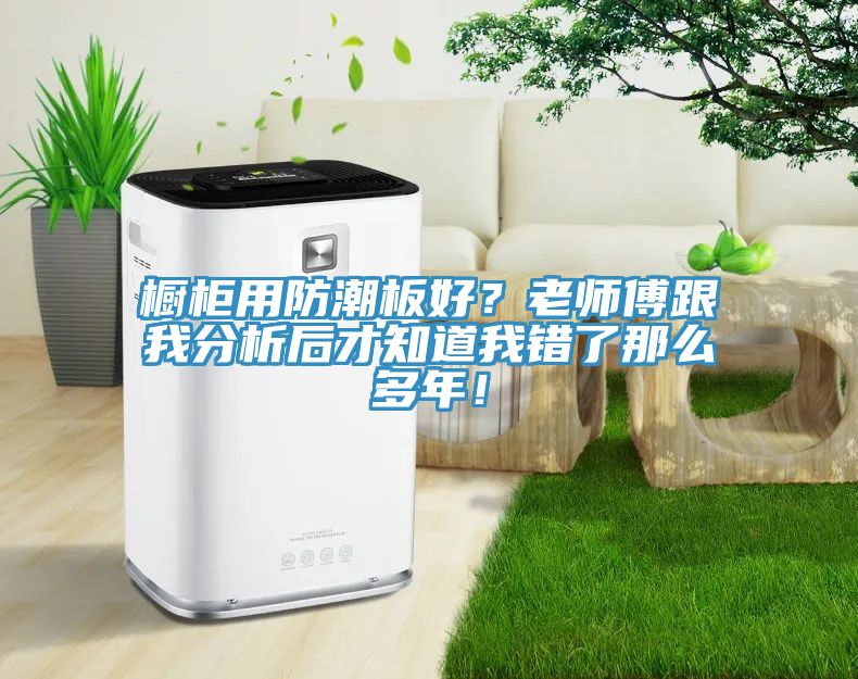 櫥柜用防潮板好？老師傅跟我分析后才知道我錯(cuò)了那么多年！