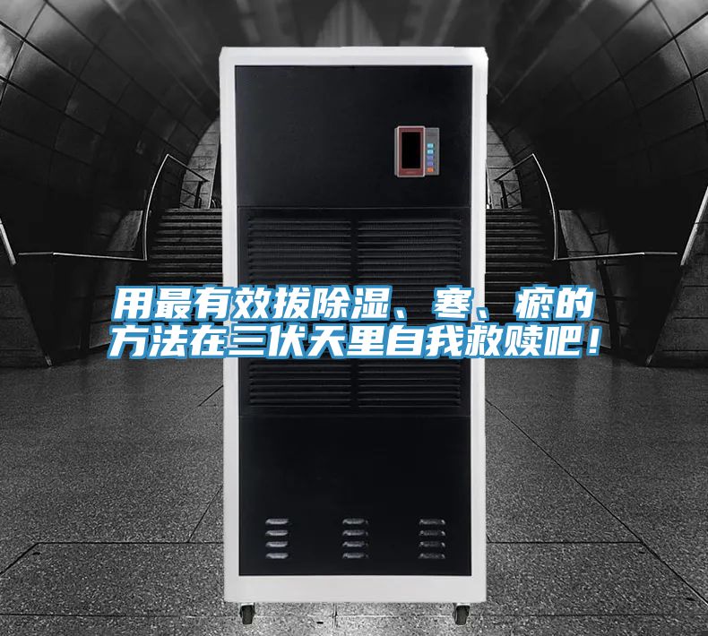 用最有效拔除濕、寒、瘀的方法在三伏天里自我救贖吧！