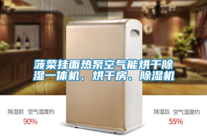 菠菜掛面熱泵空氣能烘干除濕一體機(jī)、烘干房、除濕機(jī)