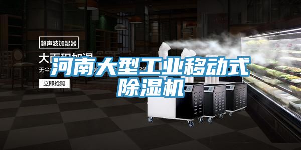 河南大型工業(yè)移動式除濕機