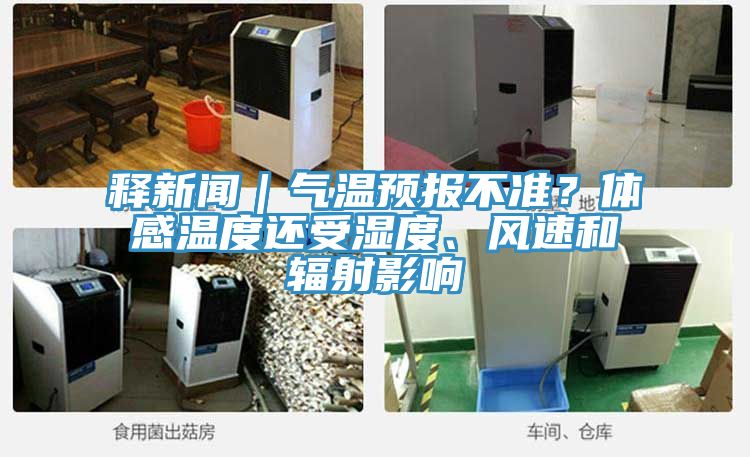 釋新聞｜氣溫預(yù)報不準(zhǔn)？體感溫度還受濕度、風(fēng)速和輻射影響
