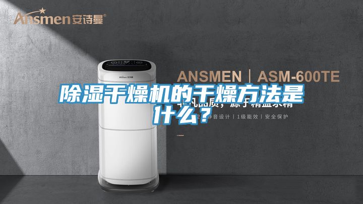 除濕干燥機(jī)的干燥方法是什么？