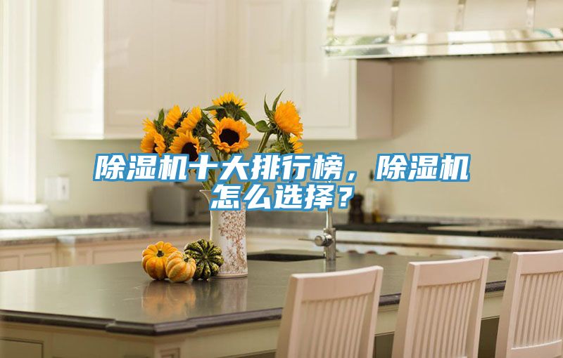 除濕機(jī)十大排行榜，除濕機(jī)怎么選擇？
