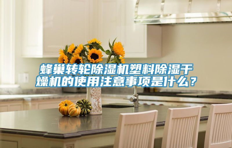 蜂巢轉(zhuǎn)輪除濕機塑料除濕干燥機的使用注意事項是什么？