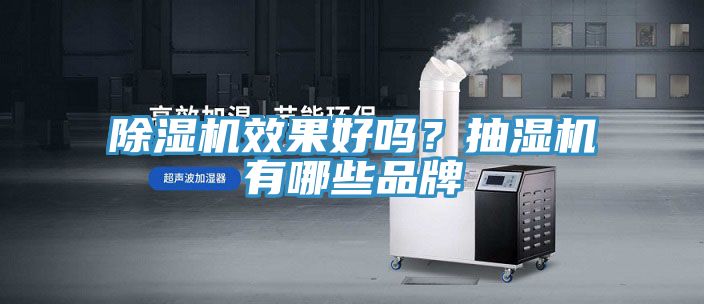 除濕機效果好嗎？抽濕機有哪些品牌