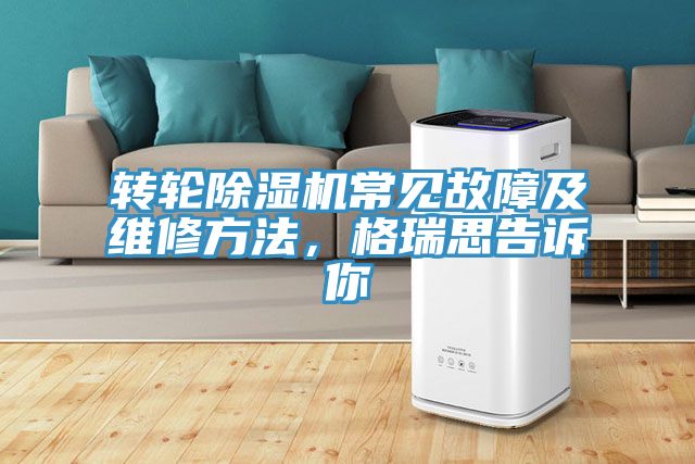 轉輪除濕機常見故障及維修方法，格瑞思告訴你