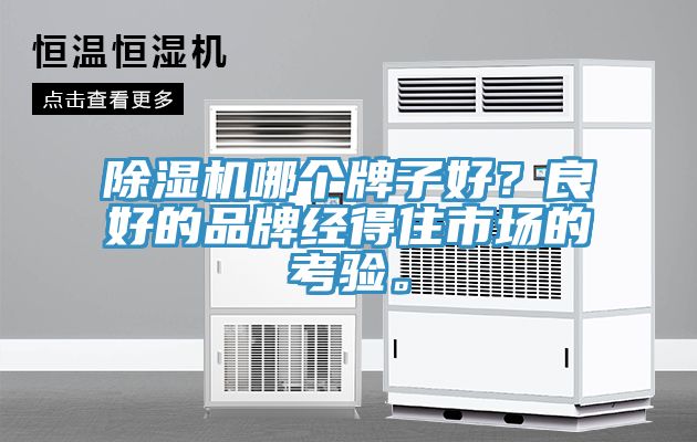 除濕機(jī)哪個(gè)牌子好？良好的品牌經(jīng)得住市場(chǎng)的考驗(yàn)。