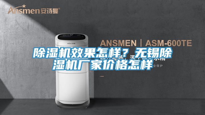 除濕機效果怎樣？無錫除濕機廠家價格怎樣