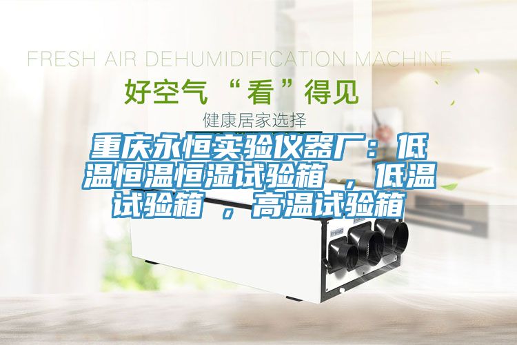 重慶永恒實(shí)驗(yàn)儀器廠(chǎng)：低溫恒溫恒濕試驗(yàn)箱 , 低溫試驗(yàn)箱 , 高溫試驗(yàn)箱